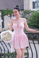 Đầm Cột Yếm Khoen Ngực