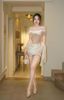 Đầm Lụa Gọng Lưới Tà 1 Bên
