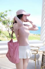 Chân Váy Thun Xếp Li