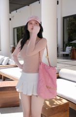 Chân Váy Thun Xếp Li