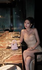 Đầm Ren Lưới Cúp Ngực 1 Vai