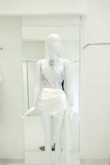 Đầm Yếm Lụa Kim Sa Đính Bông
