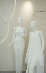 Đầm Ren Lưới Cúp Ngực 1 Vai
