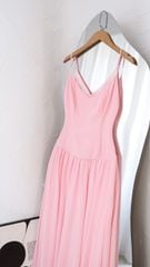 Maxi Cổ Tim 2S Trơn