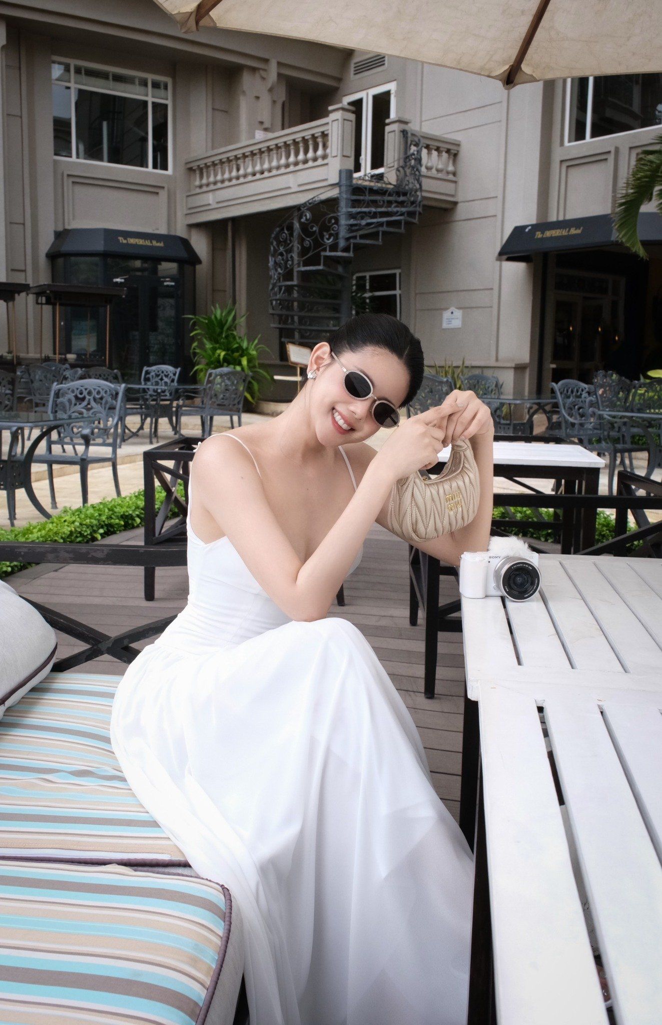Maxi Cổ Tim 2S Trơn