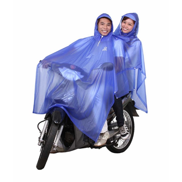 Áo Mưa 2 Đầu Rando Bằng Nhưa PVC Trong Mờ