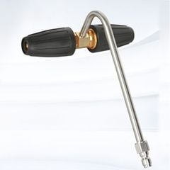 Vòi Béc Hai Đầu Xoay Bằng Nhôm Áp Suất Cao 300 Bar, Ren 1/4