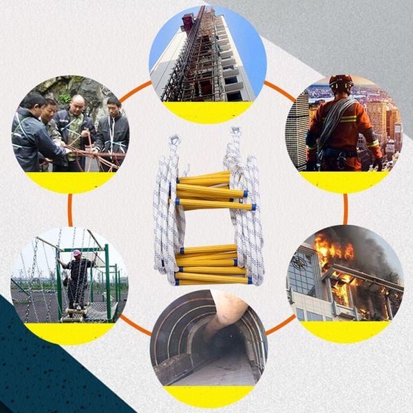 thang dây thoát hiểm nhà cao tầng