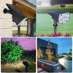 Đèn Cắm Cỏ Sân Vườn Năng Lượng Mặt Trời 2W 20Led