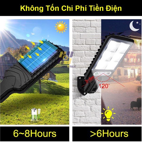 Lámpara Solar Exterior de Alta Potencia - Lampara solar para exterior por 2