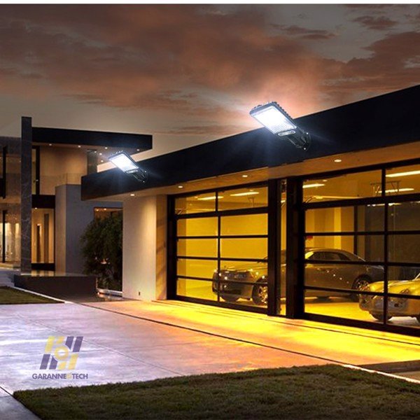 Lámpara Solar Exterior de Alta Potencia - Lampara solar para exterior por 2