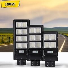 Đèn Năng Lượng Mặt Trời Liền Thể 180W 240 Led HCM