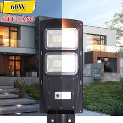 Đèn Năng Lượng Mặt Trời 60W 240 LED Siêu Sáng Giá Tốt