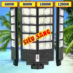 Đèn Năng Lượng Mặt Trời 1000W Liền Thể 2 Cánh Chống Nước IP65 Có Cảm Biến Chuyển Động