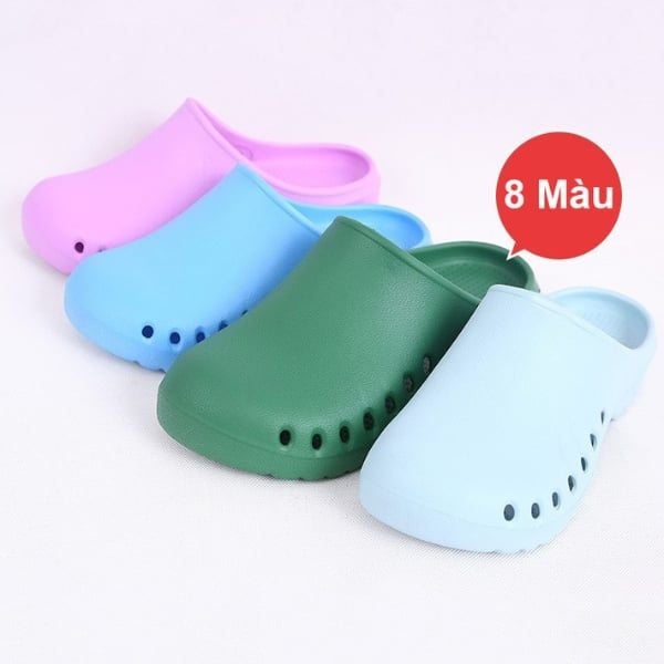 Dép Y Tế EVA Không Quai Chống Trượt Dùng Trong Bệnh Viên, Phòng Khám, Spa