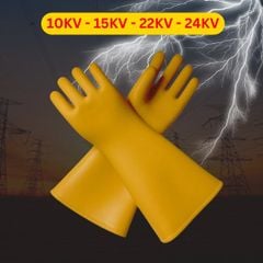 Găng Tay Cao Su VICADI Cách Điện 10KV-15KV-22KV-24KV