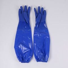 Găng Tay Chống Dầu Và Hóa Chất 906 Phủ Nhựa PVC Dài 60cm Và 70cm