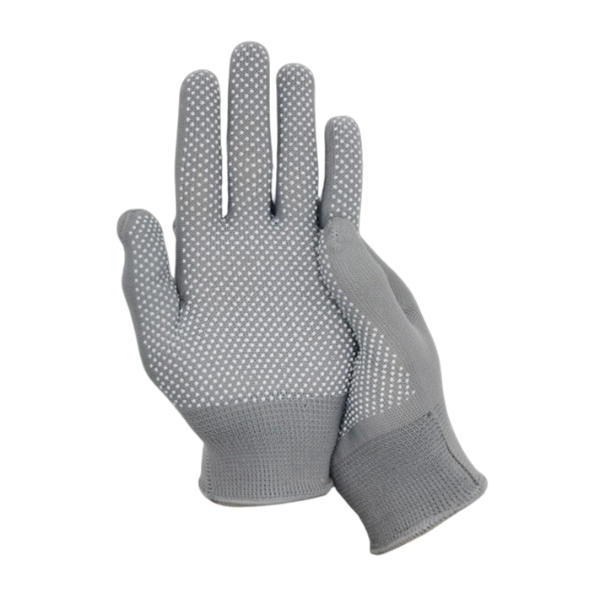 Găng Tay Chống Trượt Dệt Kim 13 Phủ Hạt Nhựa Nylon