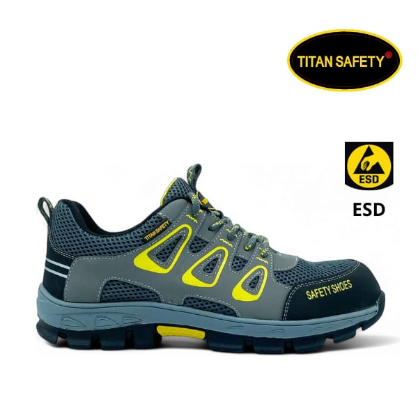 Giày Bảo Hộ Lao Động Hilan S1P Chống Tĩnh Điện ESD Siêu Nhẹ