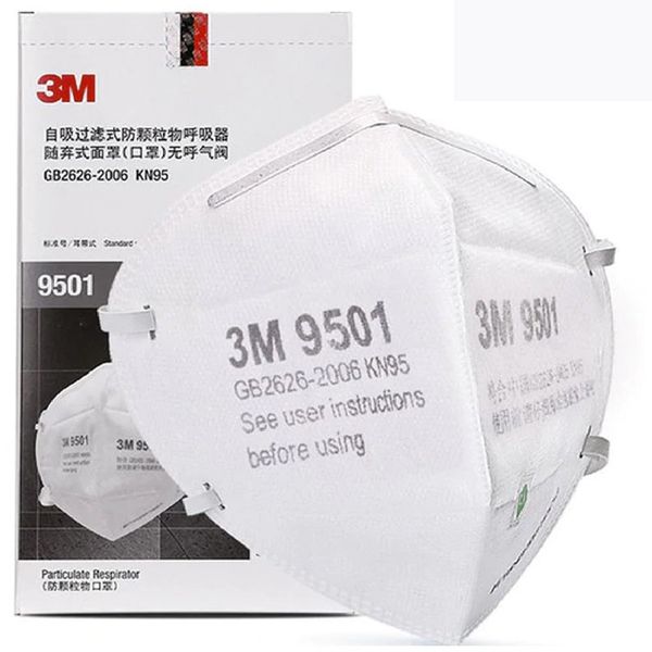 Khẩu Trang 3M 9501 Kháng Khuẩn Chống 95% Bụi Mịn PM2.5 – Bảo Hộ GARAN