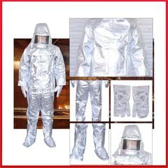 Quần Áo Chịu Nhiệt Tráng Nhôm 500 Độ