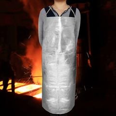 Tạp Dề Cách Nhiệt 500 độ C Chống Cháy Tráng Nhôm 96*65cm