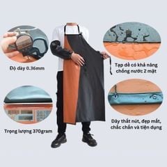 Tạp Dề Chống Thấm Nước, Chống Hóa Chất, Chống Dầu Và Axit