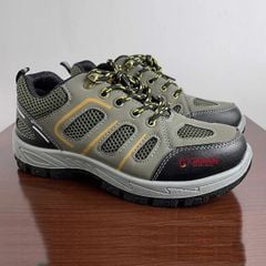 Giày Bảo Hộ Thể Thao Giá Rẻ Chống Tĩnh Điện ESD Mũi Thép Đế Thép Chống Đập Chống Đâm Thoáng Khí (Mã 829)