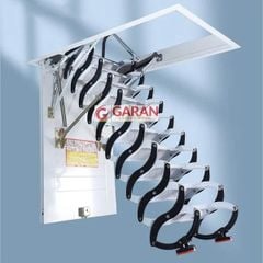 Cầu Thang Xếp Gác Mái Thông Minh Xếp Gọn Dễ Dàng Bằng Hợp Kim Bền Chắc, Nhẹ, Giá Tốt