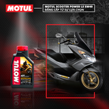  NHỚT XE GA MOTUL SCOOTER POWER LE 5W-40 1L 