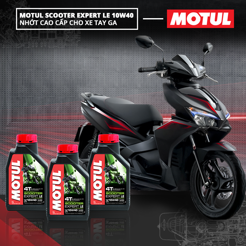  NHỚT MOTUL SCOOTER EXPERT LE 10W40 0.8 L (nhớt xe ga) 