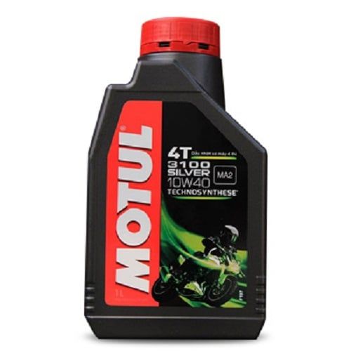  NHỚT XE SỐ MOTUL 4T 3100 SILVER 10W40 - 0.8 L 