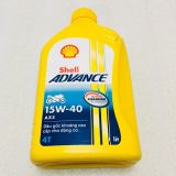  NHỚT SHELL ADVANCE AX5 15W-40 1L (Nhớt xe số) 