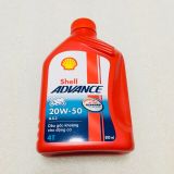  NHỚT SHELL ADVANCE AX3 20W-50 0,8L 