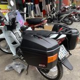  Honda Wave A gắn cặp thùng hông GIVI E22NS có đèn xi nhan 