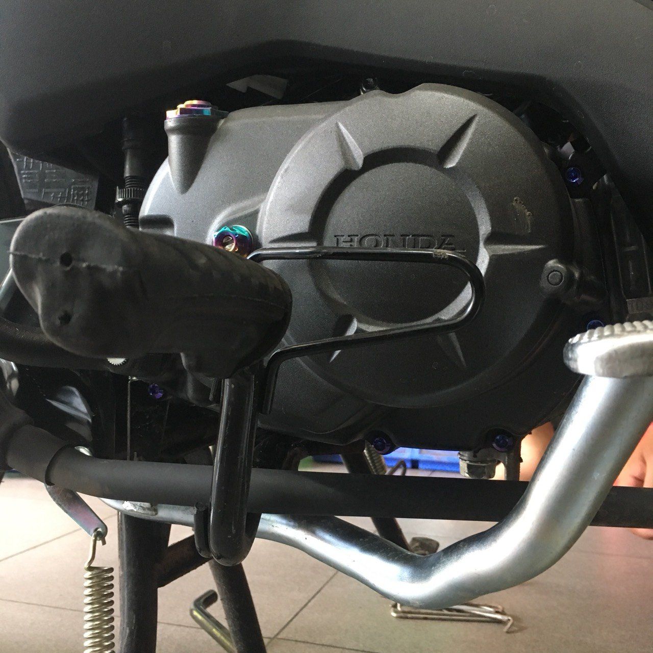  Full bộ ốc Titan Gr5 lốc máy xe Wave Alpha 2018 