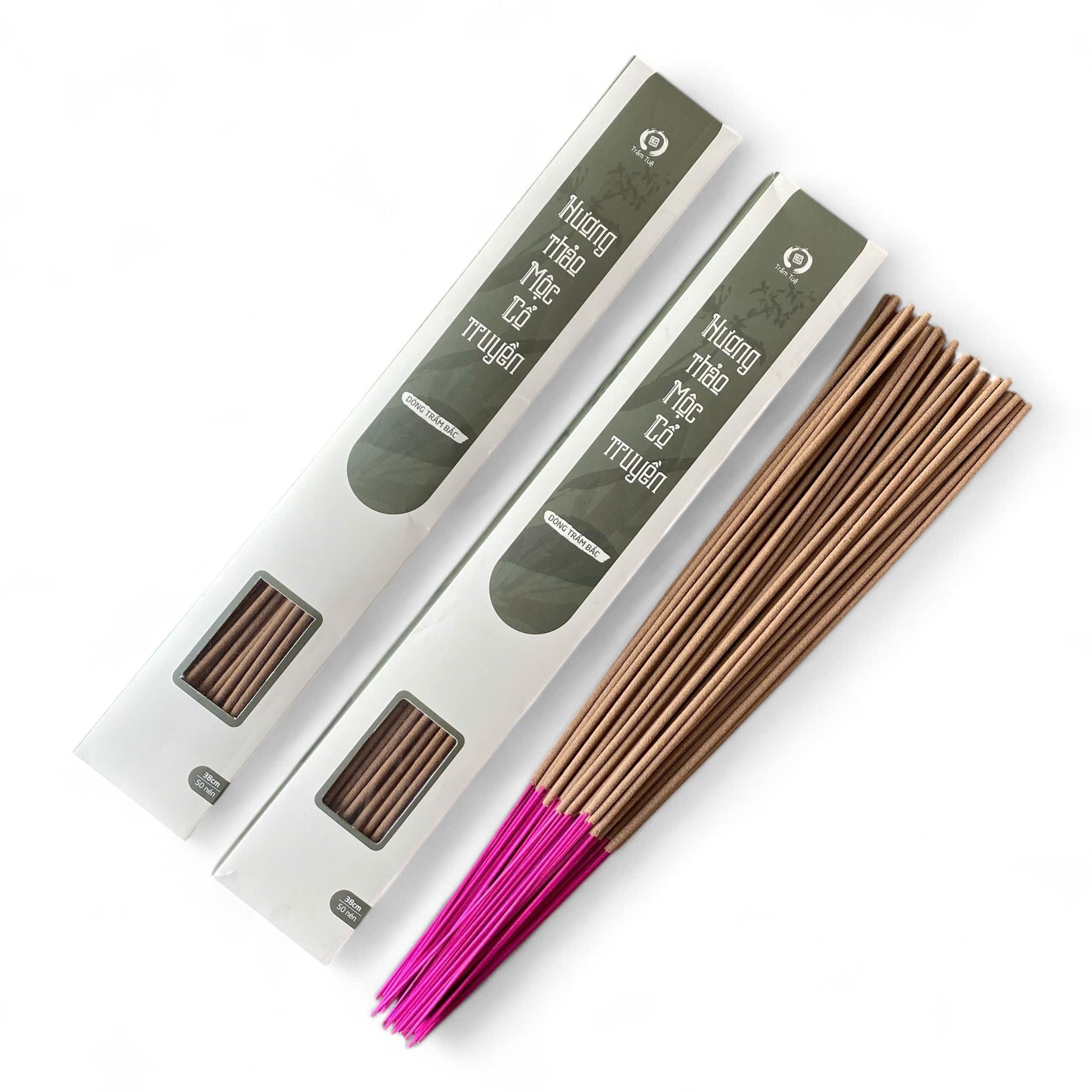  Nhang Thảo Mộc Cổ Truyền Sạch 50 nén - Trầm Sạch - 100% Không Hóa Chất 