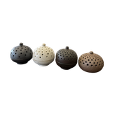  Lư Xông Trầm Như Ý - Lư Gốm Xông Trầm Hương 