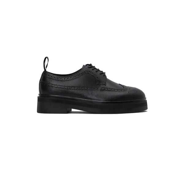  THEWOLF MODERN EVA BROGUE DERBY - BLACK 