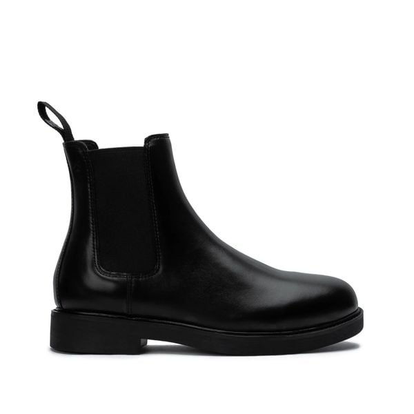  THE LADY WOLF MODERN CHELSEA BOOT - BLACK 