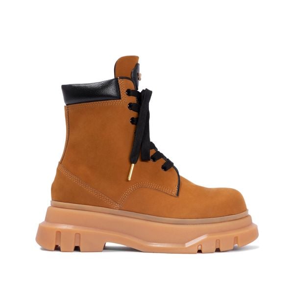  THE MARS WOLF COMBAT BOOTS - NUBUCK BROWN (INSPIRED BY TIMBERLAND) 