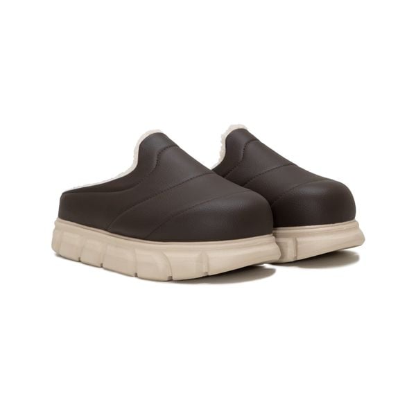  THE LADY WOLF ESSENTIAL LARVA SLIDE SANDAL V2 - BROWN 