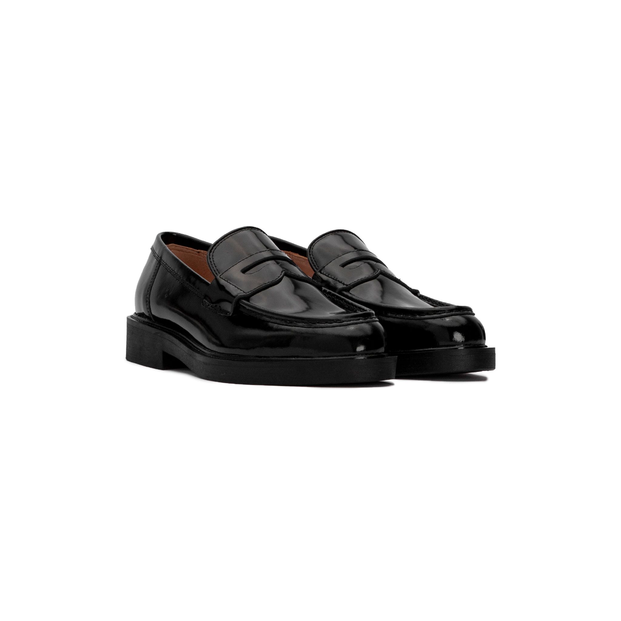  THE SEAN WOLF PENNY LOAFER - SHINY BLACK 