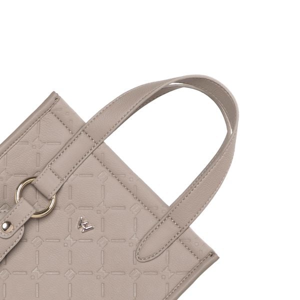  THEWOLF ESSENTIAL MONOGRAM MINI BAG - BEIGE 