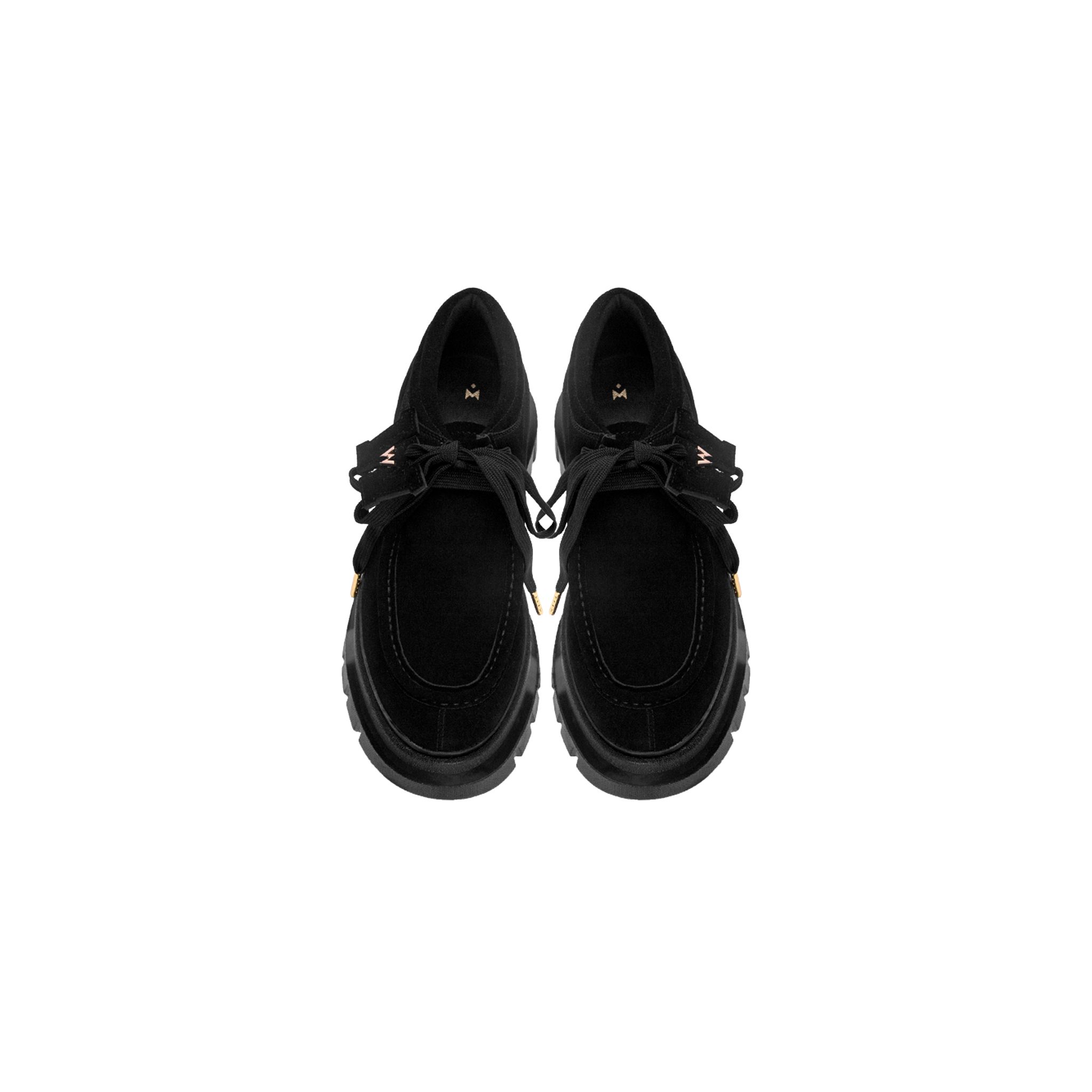 Derby Homme Comune « Noel » - Cuir Noir - 4 Œillets - Taille US 9 (M) - Neuf Avec Boîte