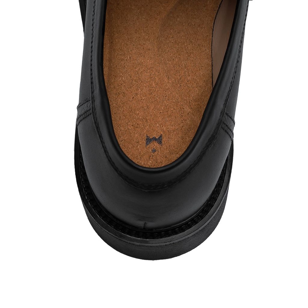  THE SEAN LADY WOLF CHUNKY LOAFER - BLACK 
