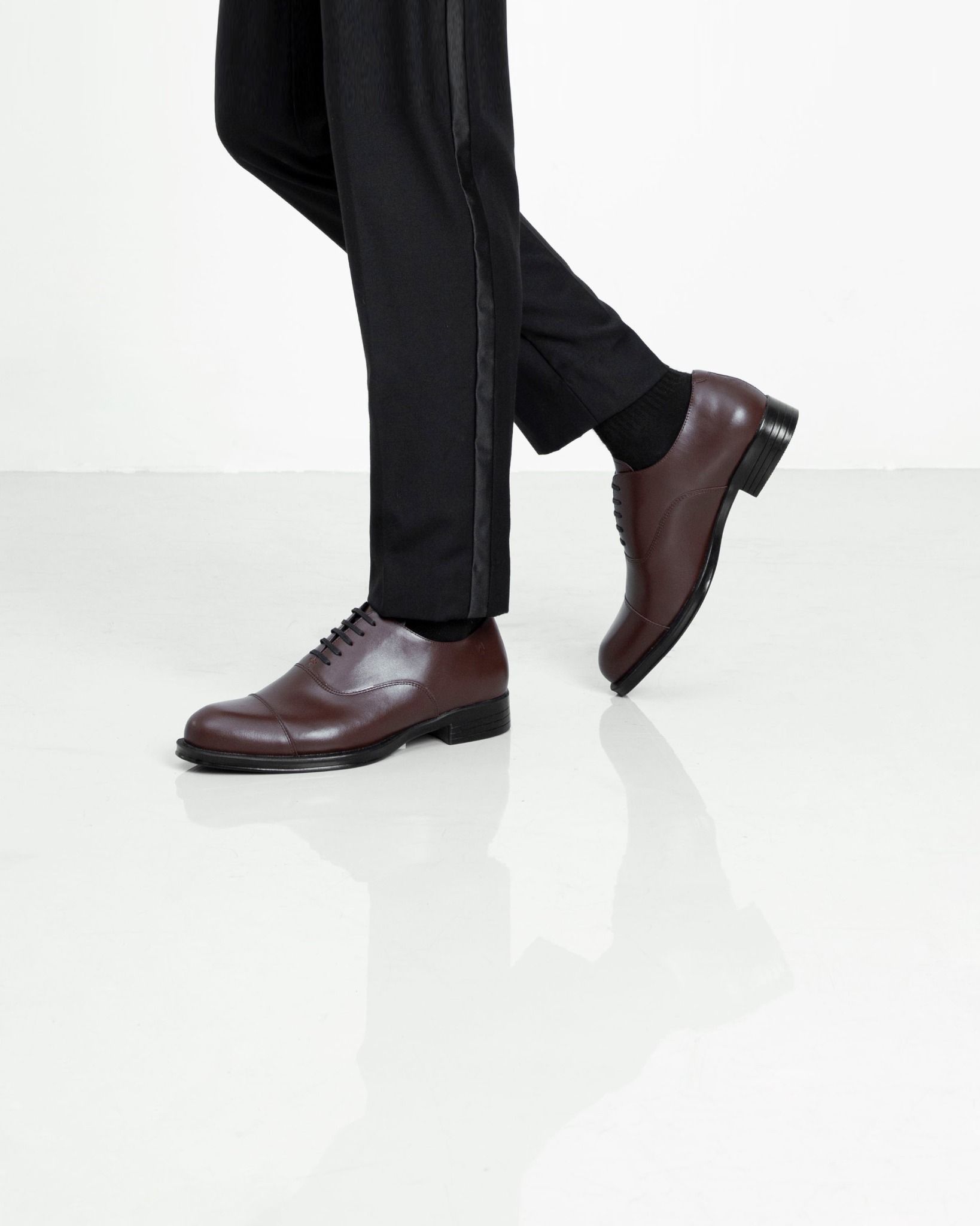  THE GENT WOLF OXFORD - BROWN 