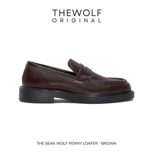  THE SEAN WOLF PENNY LOAFER - BROWN 