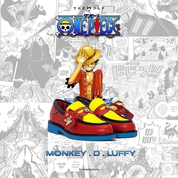  MONKEY D. LUFFY PENNY LOAFER - SHOE FOR DECOR 