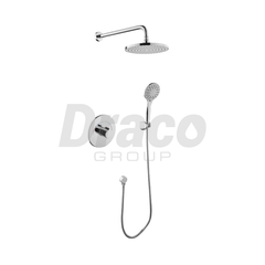 Sen tắm âm tường Draco F0313C đồng thau mạ crom